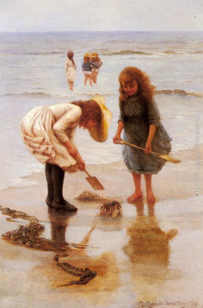 When We Were Young painting - Thomas Liddall Armitage When We Were Young art painting